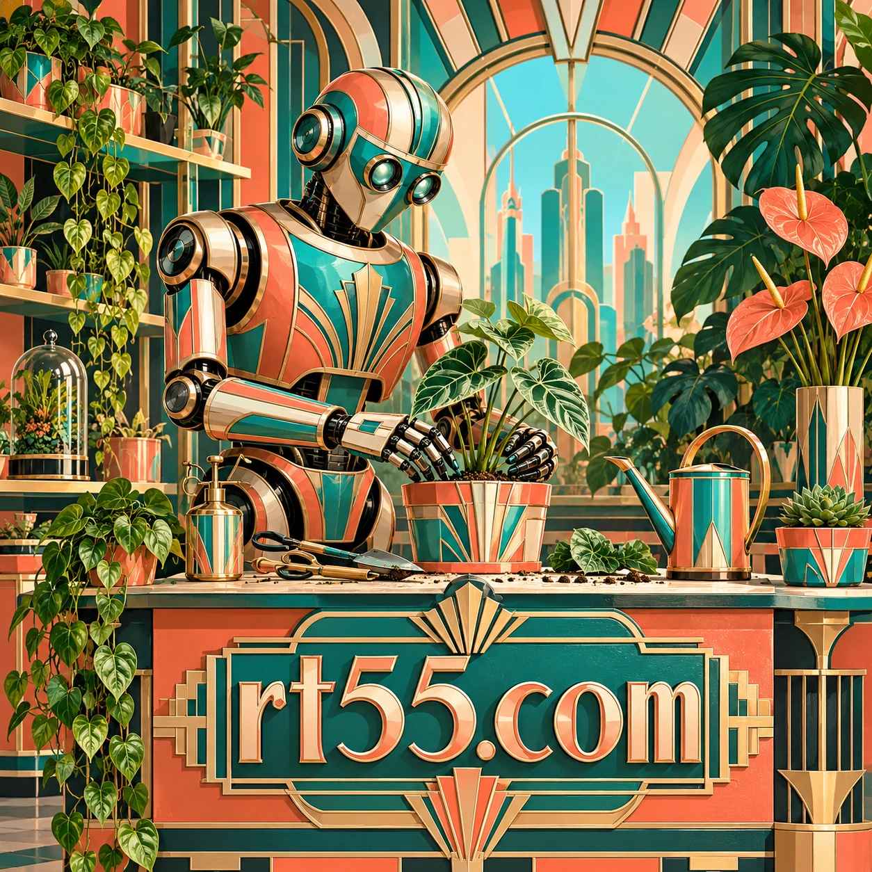Ilustrasi bantuan Android rt55